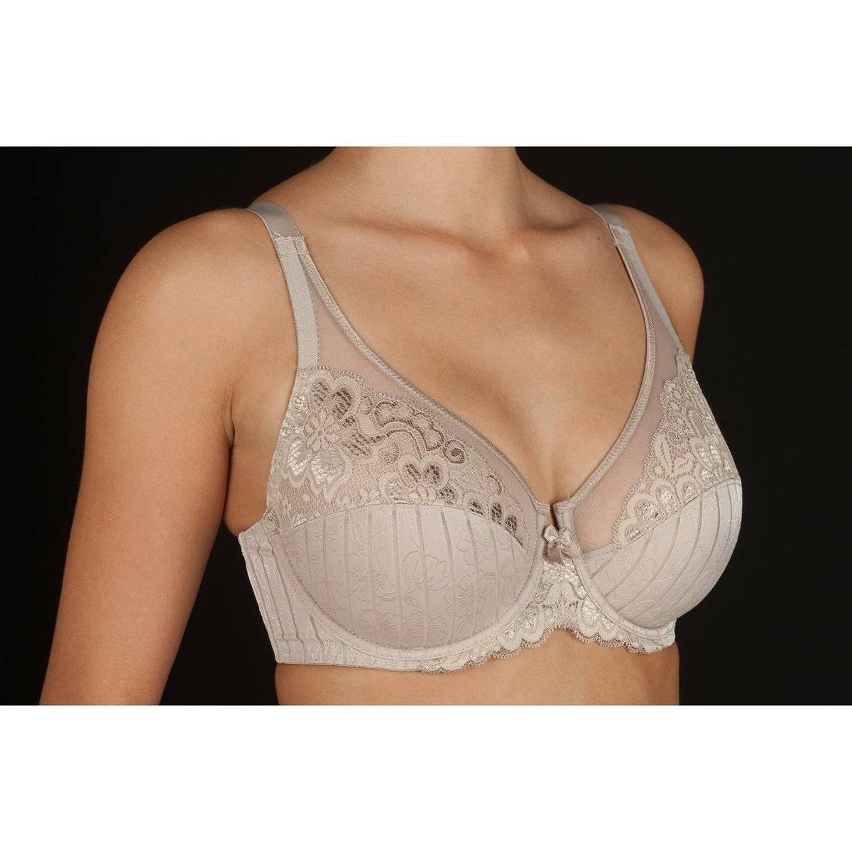 Reggiseno con ferretto e spalline regolabili, Coppa C o D (confezione un pezzo) articolo Mariluz - Selene