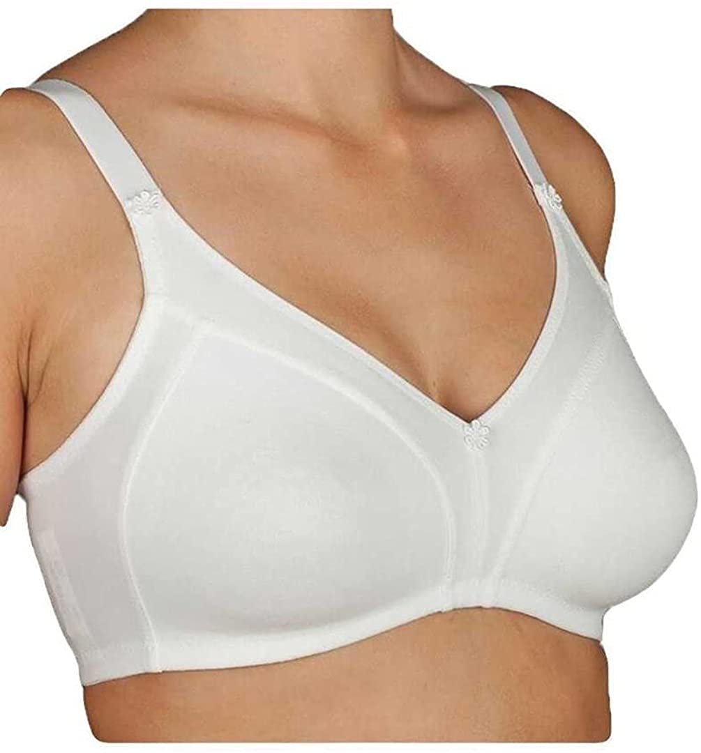 Reggiseno senza ferretto con spalline ampie e regolabili (confezione un pezzo) articolo Blanca - Selene