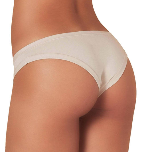 Slip brasiliano da donna in cotone elasticizzato articolo 502 (pacco da 6) - Jadea