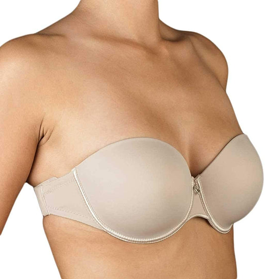 Reggiseno coppa C spalline trasparenti (confezione un pezzo) articolo Magdalena - Selene