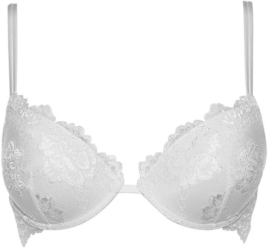 Reggiseno push-up ricoperto in pizzo elasticizzato (confezione un pezzo) articolo MyClass - Lormar