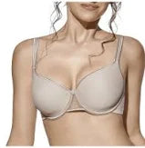 Reggiseno con ferretto in microfibra liscia in coppa D articolo Sara - Selene